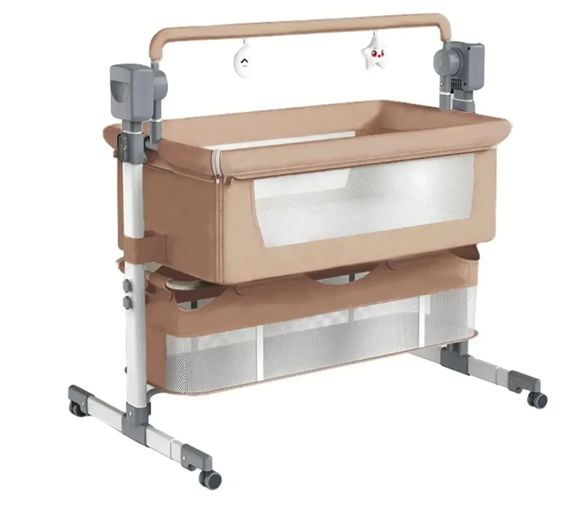 Lit balançoire bébé avec moustiquaire