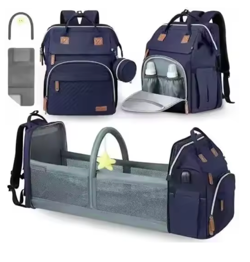 Sac à Langer Premium - Édition Marine