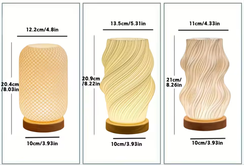 Veilleuse LED Design Moderne - Lampe de Chevet Ambiance Douce