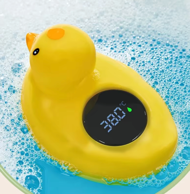 Thermomètre de Bain Bébé Canard — Flottant et Étanche