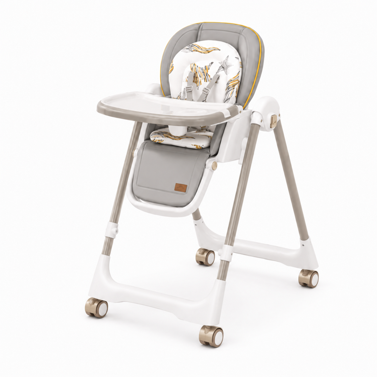 Chaise Haute et Balancelle 2 en 1 - Gris