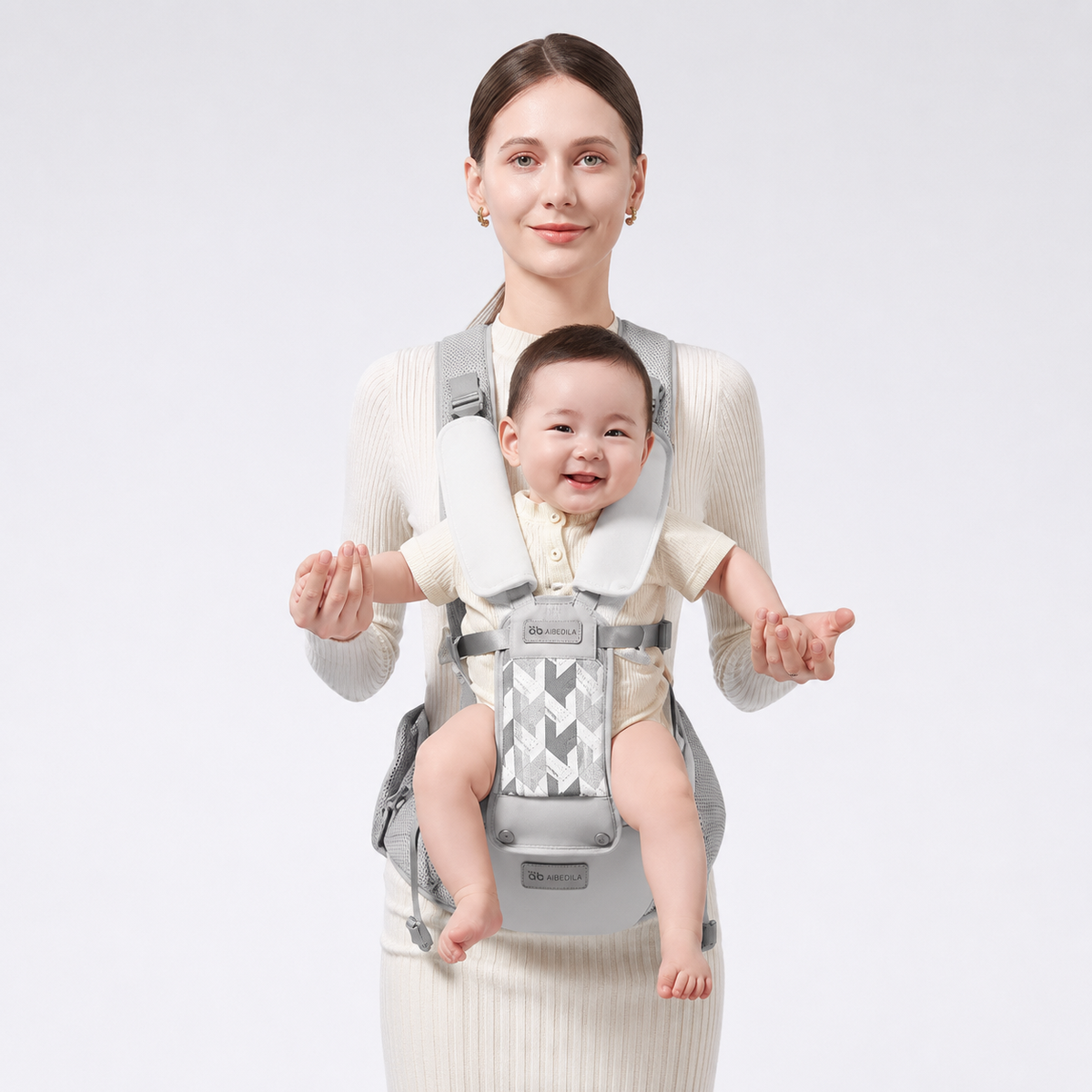 Porte-Bébé Kangourou Ergonomique 0-6 Mois