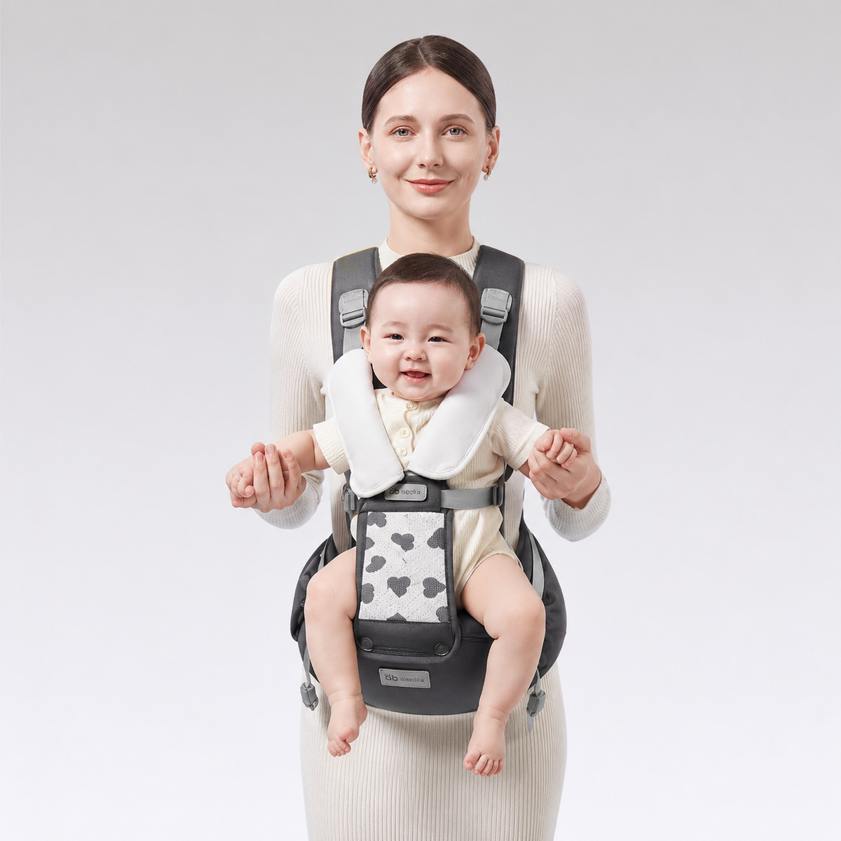Porte-Bébé Kangourou Ergonomique 0-6 Mois