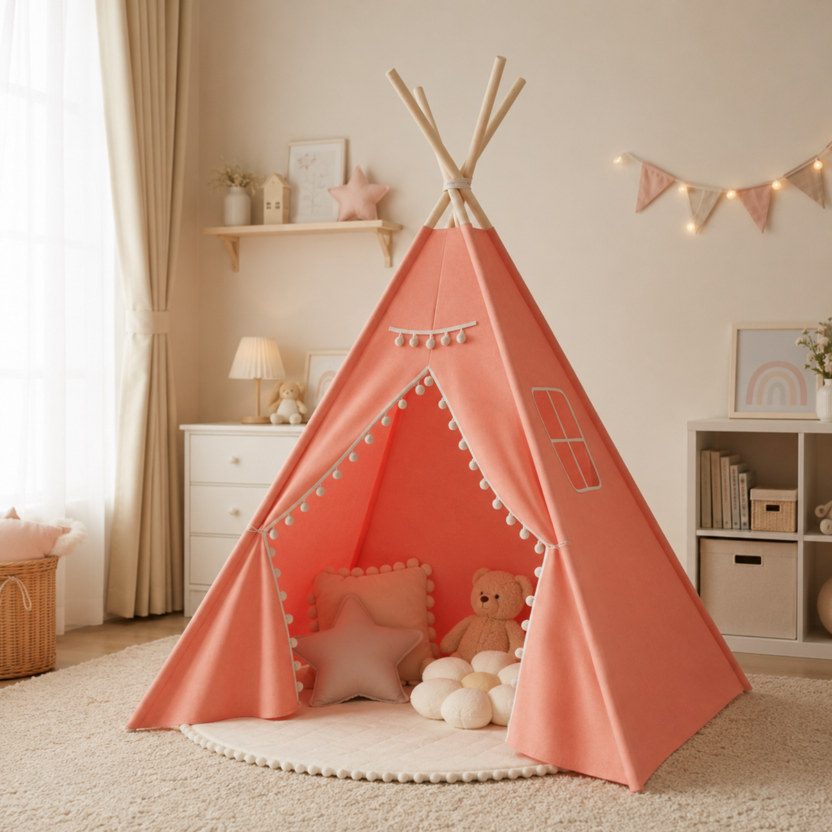 Tipi Enfant Couleur Unie