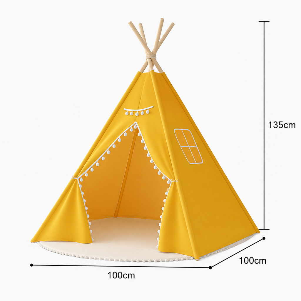 Tipi Enfant Couleur Unie
