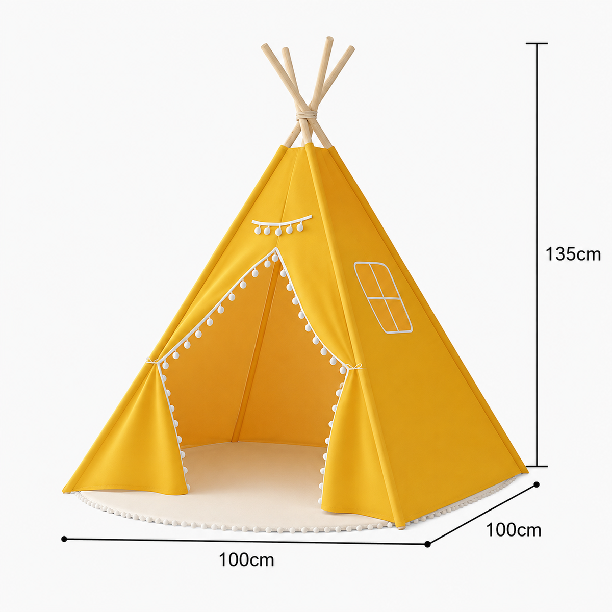 Tipi Enfant Couleur Unie
