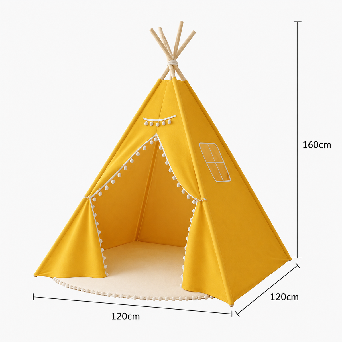 Tipi Enfant Couleur Unie