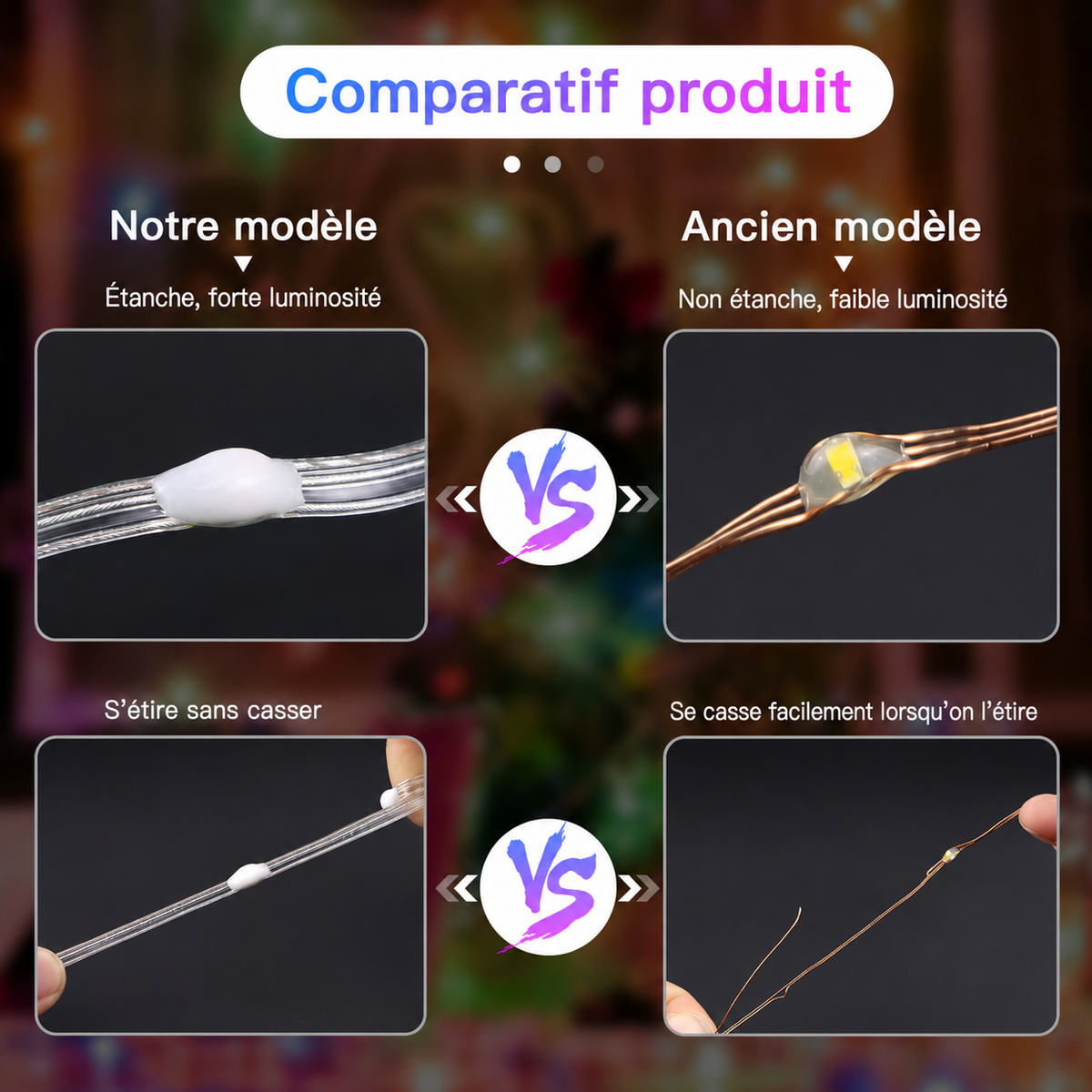 Guirlande LED Bluetooth