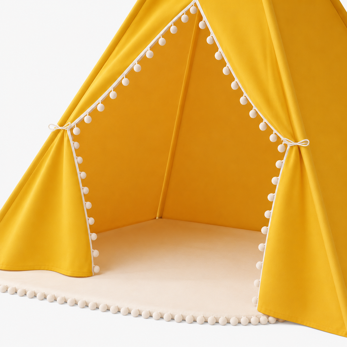 Tente Tipi Enfant Jaune