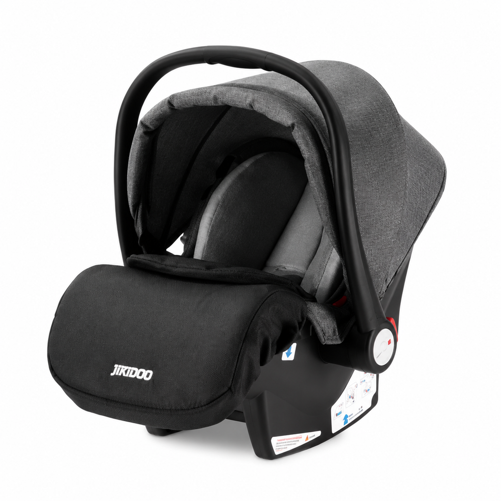 Poussette 3 en 1 Noir Premium -  avec accessoires