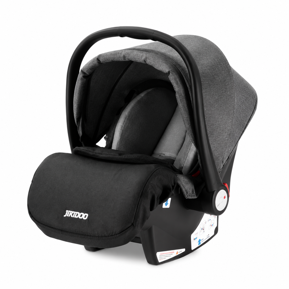 Poussette 3 en 1 Noir Premium -  avec accessoires