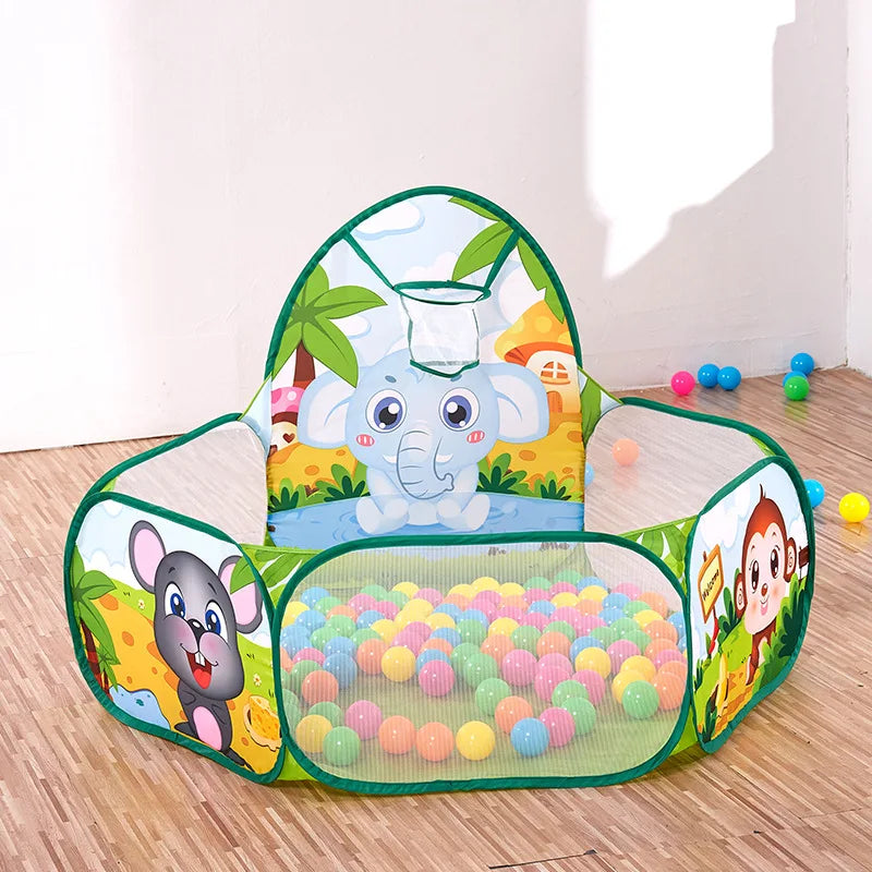 Piscine à balles pliable — modèle Jungle