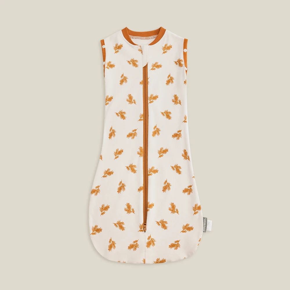 Gigoteuse bébé été coton — motif Épis dorés