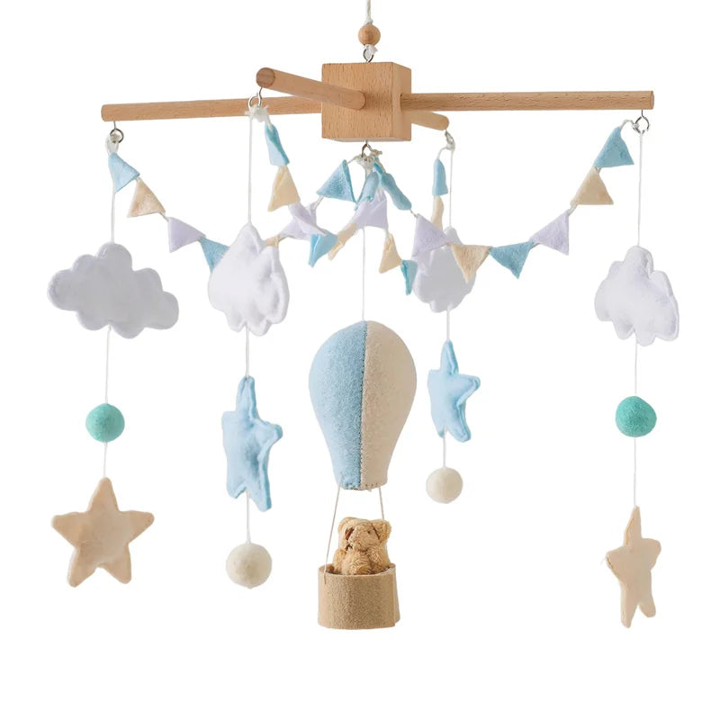 Montgolfière bleue