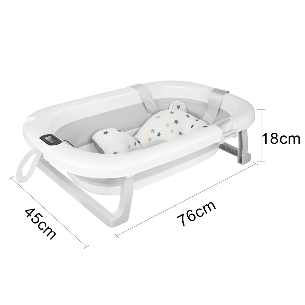 Baignoire pliable bébé — Gris