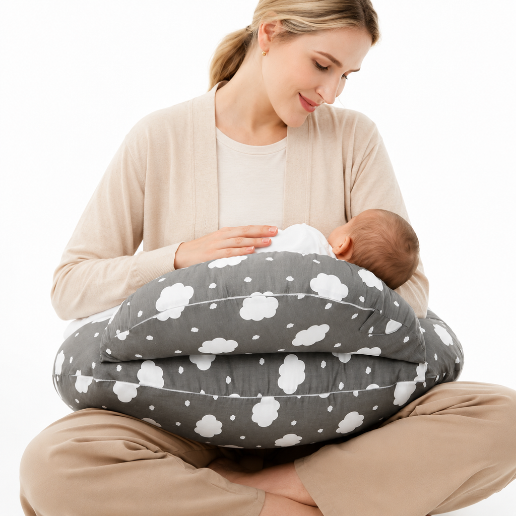Coussin d'allaitement ergonomique