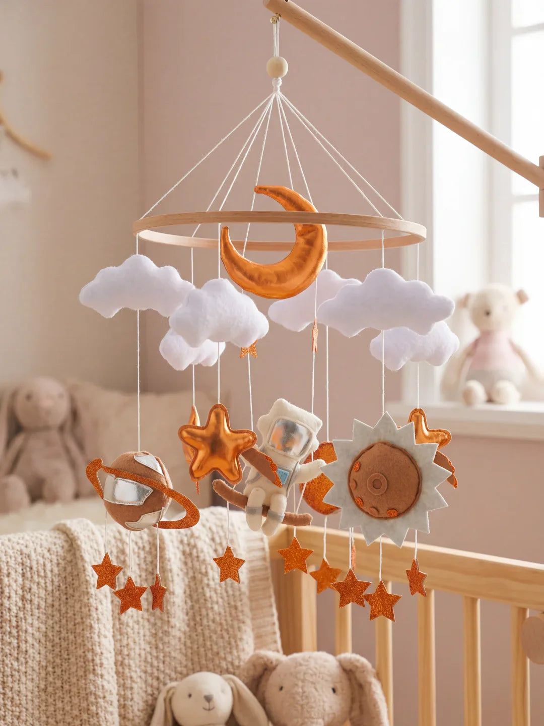 Mobile bébé avec support